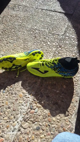 Zapatillas Fútbol Joma Amarillas