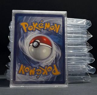 18 Custodie Acrilico Ultra Sottili Carte Pokemon