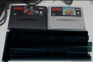 Supernintendo snes super nintendo con 2 giochi