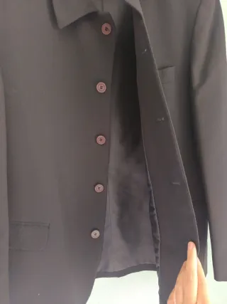 Chaqueta Negra Hombre