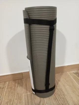 Esterilla yoga/fitness gris