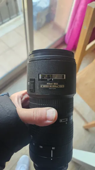 Objetivo Nikon 80-200mm f/2.8 ED
