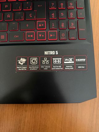 Portatile Acer Nitro 5 Nero e Rosso
