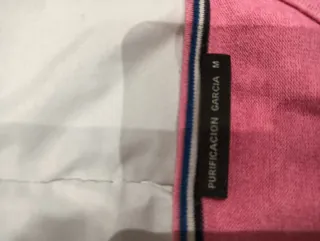 Jersey Pico Coderas Hombre Rosa