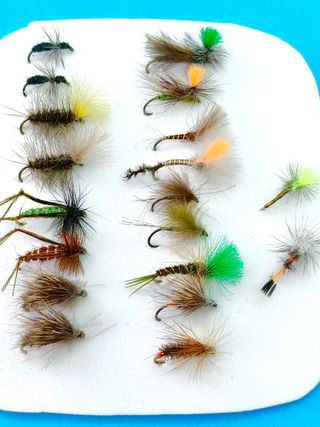 Moscas secas para pesca
