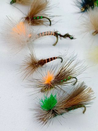Moscas secas para pesca