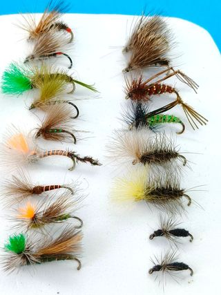 Moscas secas para pesca