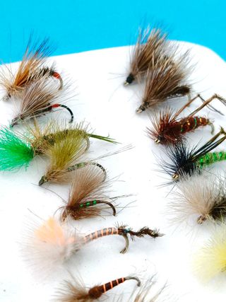 Moscas secas para pesca