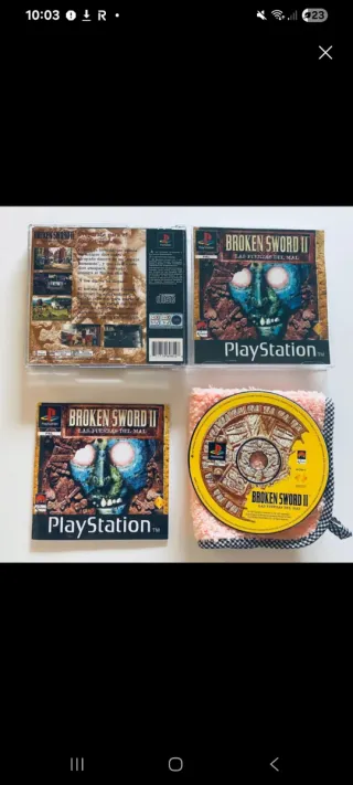 Broken Sword II PS1 - Le Forze del Male