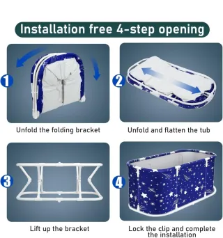 Bañera Portátil Plegable Adultos