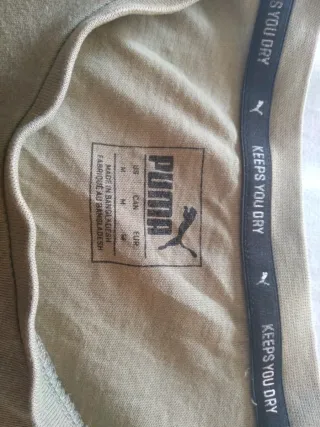 Camiseta Puma Verde Oliva