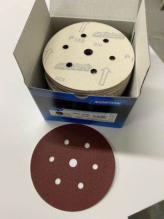 Discos Lija Norton P150 Anti-Static