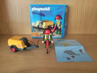 Playmobil Compresor 3270 con Accesorios