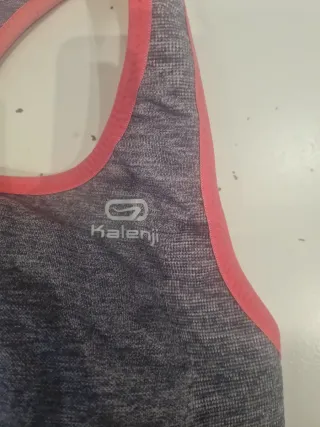 Top deportivo Kalenji gris
