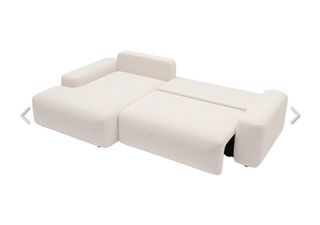 Sofá Cama Chaise Lounge Beige