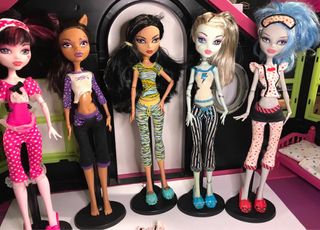 Muñecas Monster High Pijamas (leer precios)