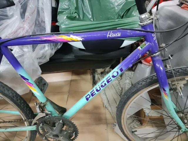 Bicicleta Peugeot 90s coleccionismo