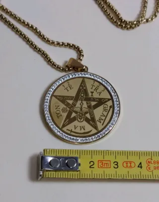 Collana Amuleto Tetragrammaton Portafortuna