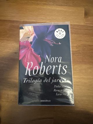 Trilogia del jardin (Dalia Azul, rosa negra, li...