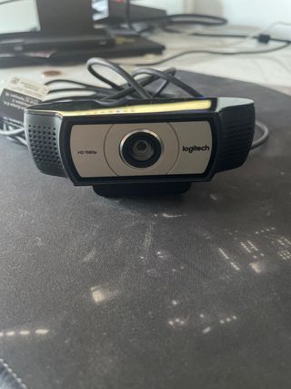 Logitech Cámara HD 1080p Negra/Plata