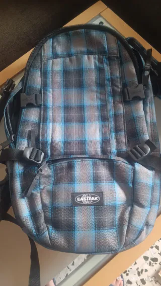 Mochila Eastpak Laptop/Tablet Azul/Gris