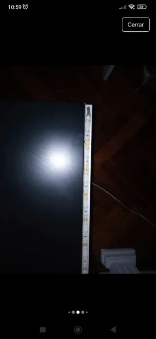 Mesa auxiliar IKEA negra