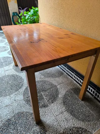 Mesa Rectangular Madera Maciza