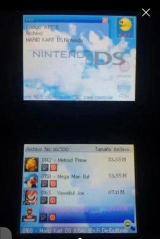 Tarjeta de juegos NDS