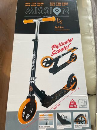 Patinete CB Riders Mission Target Naranja