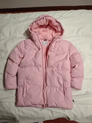 Abrigo niña rosa marca UP talla 8