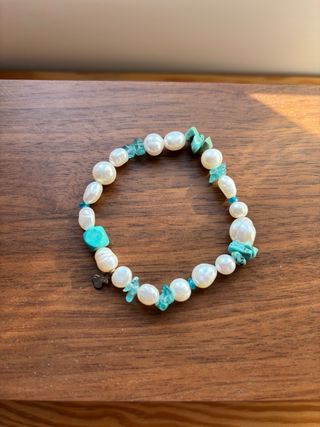 Pulsera Tous Perlas y Turquesas