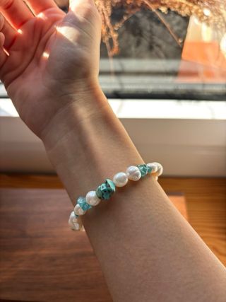 Pulsera Tous Perlas y Turquesas