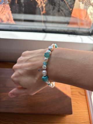 Pulsera Tous Perlas y Turquesas