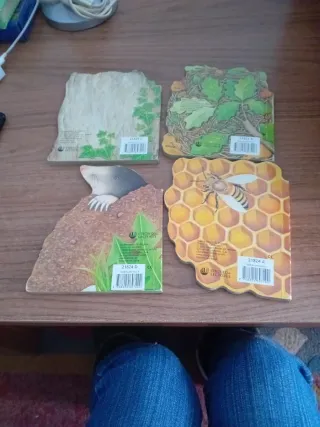 Libros infantiles sobre animales.