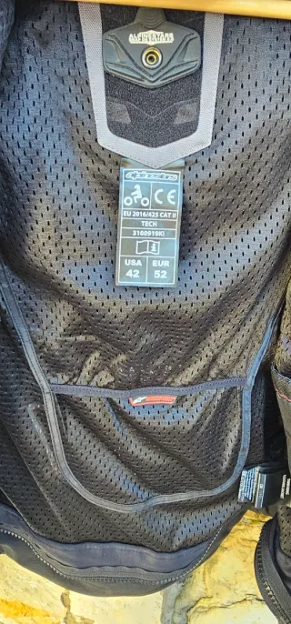 Giacca Moto Alpinestars in pelle Marc Marquez MM93