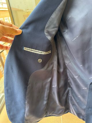 Traje cadete Álvaro Moreno azul marino