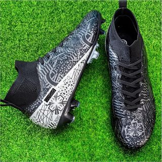 Scarpe da calcio Donbest per uomo, scarpe da calcio alte con tacchetti