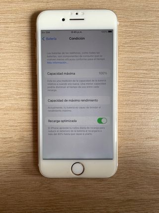 iPhone 7 32GB Blanco con protector de pantalla