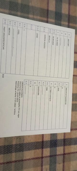 Chaqueta vaquera de inside