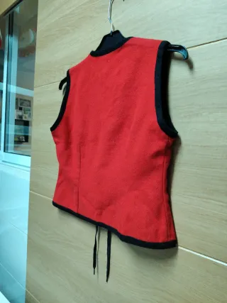 Cuerpiño baserri rojo hombro 32/42/46