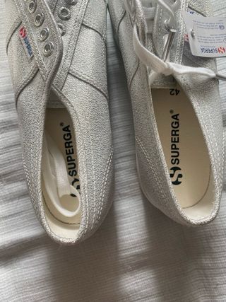 Superga 2750 Grises/Plata Nuevas