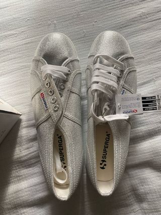 Superga 2750 Grises/Plata Nuevas
