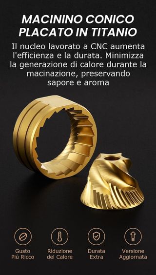 Vevok Chef Macinacaffè Manuale O20