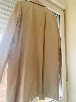 Gabardina El Corte Inglés Caballero Beige Talla L