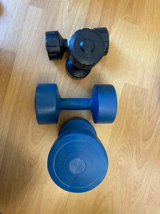 Mancuernas 5 kg y 1.5 kg (2 unidades)
