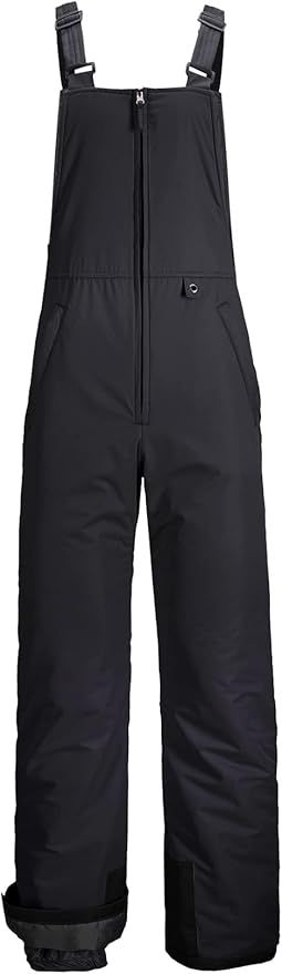 Pantalones de esquí de invierno GEMYSE para mujer con tirantes ajustables