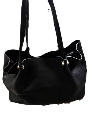 Bolso Uterqüe Negro Piel