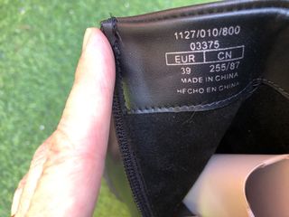 Botines Zara Tacón Grueso Talla 39