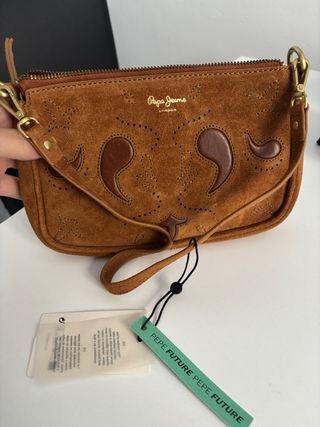 Bolso Pepe Jeans ante marrón