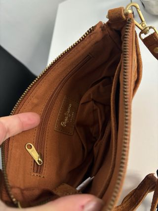Bolso Pepe Jeans ante marrón